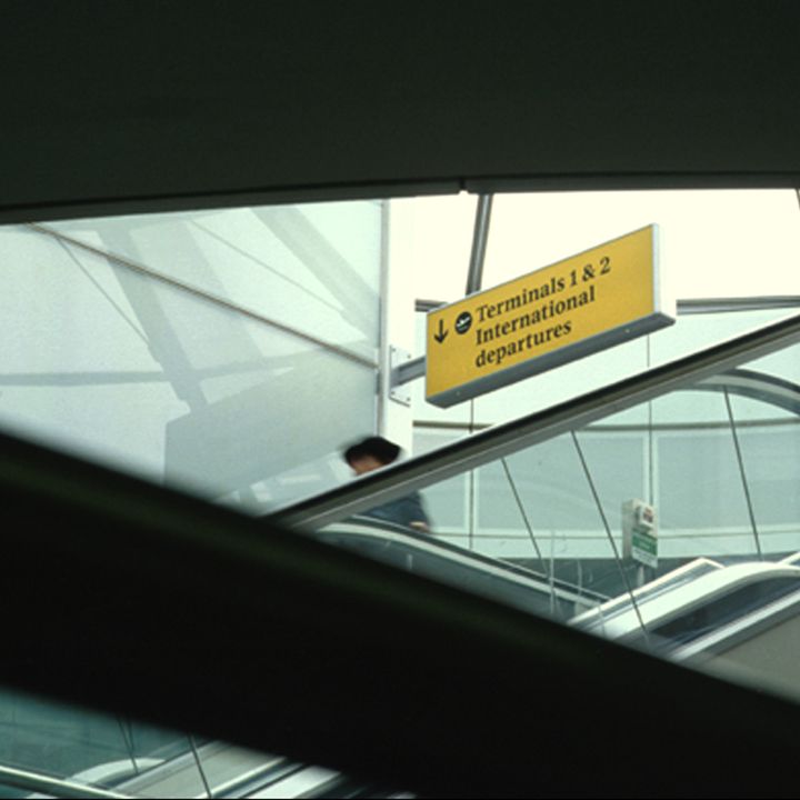 Airport sign